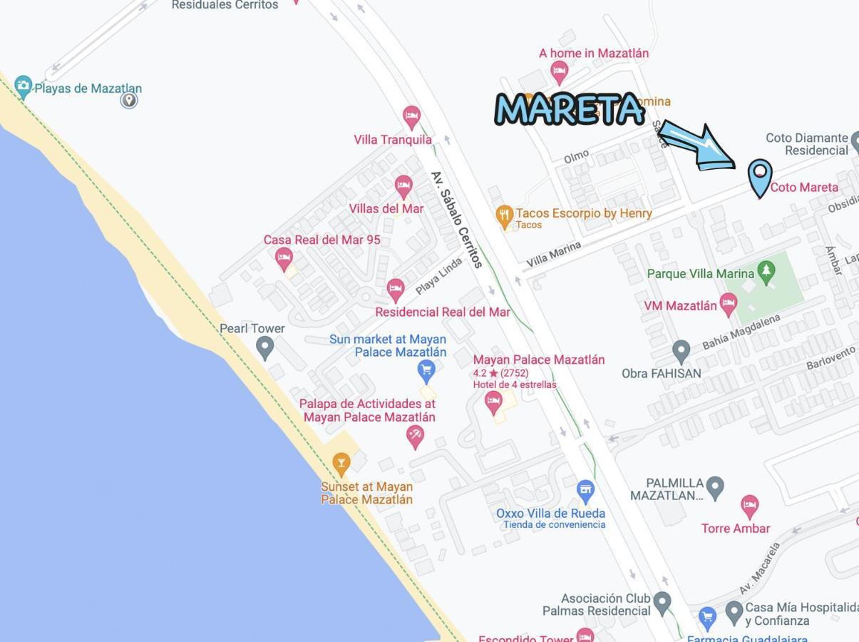 Mareta 201 Hermoso Cerca De La Playa Mazatlán Zewnętrze zdjęcie